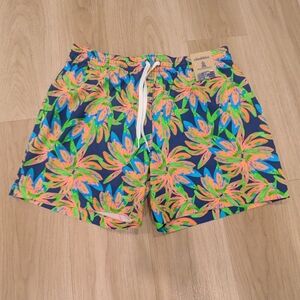 Chubbies Florescent Leaves Swim Trunks Size XL